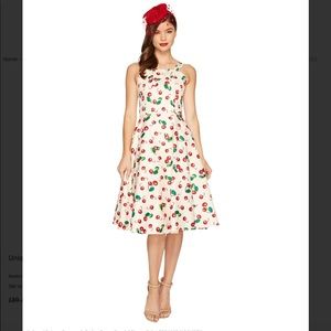 Unique Vintage Savanna Swing Pinup Dress